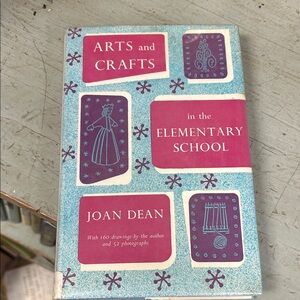 Arts and Crafts Book - Blue and Pink